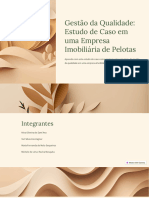 Gestao Da Qualidade Estudo de Caso em Uma Empresa Imobiliaria de Pelotas