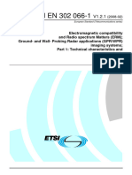 GPR Standard ETSI EN 302066 1V1 2.1