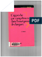 Lapproche Par Compétences Dans Lenseignement Des Langues - Livre Enseigner À Partir Du Cadre Commun de Référence Pour Les Langues (Langues Et Didactique - Années Précédentes) (French Edition) by Beacc