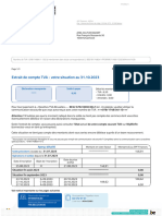 Extrait de Compte TVA - Votre Situation Au 31.10.2023: Bruxelles, Le 8 Novembre 2023