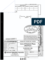 G001 List of Finished Plans (Hull Part)