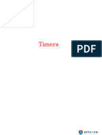 Electronics-Communication Engineering Embedded-Systems Timers Notes