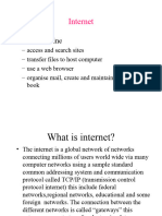 Lecture 1 - Internet