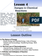 Energy Changes in Chemical Reactions