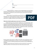 Double Patterning