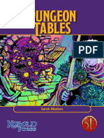 Dungeon Tables