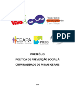 Portfólio Política de Prevenção Social À Criminalidade de Minas Gerais