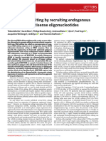 Precise RNA Editing by Recruiting Endogenous