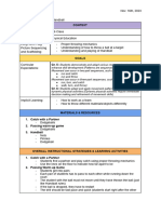 Handball Lesson Plan