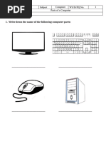 Computer Worksheet KG 2