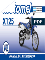 X3M 125 - Manual Del Propietario - Indd - Motomel