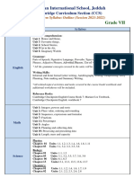 First Term Syllabus Outline Grade 7 Session 2021-22-1