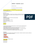 MATEMATICA BASICA - Todas As Atividades Avaliativas