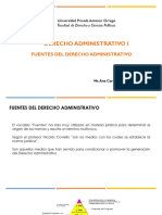 Semana 4 - Fuentes Del Derecho Administrativo