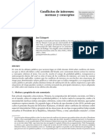 Conflictos de Intereses: Normas y Conceptos: José Zalaquett