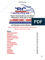 Catalogo Auto Pecas CBC