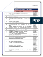 List of Delhi RWAs and MTAs ANNEXURE-5