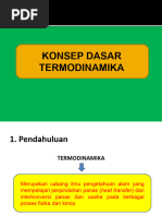 Konsep Dasar Termodinamika 2022