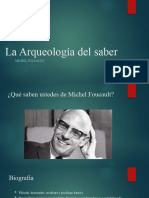 La Arqueología Del Saber