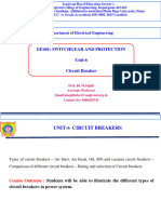 Unit-6 Circuit Breakers (Switchgear and Protection)