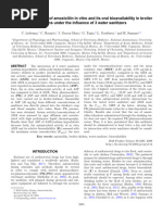 Antibacterial Activity of Amoxicillin in Vitro and Its Oral Bioa - 2018 - Poultr