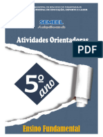 ATIVIDADES 5o ANO 4a SEMANA SETEMBRO