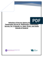 Selection of Survey Agency For Drone Topography Survey & Bathymetry (Hydrology) Survey, For 3 Islands I.E. Ajad, Piram, and Kadia Islands of Gujarat