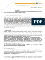 1º - Período - Introdução Ao Direito - Material Complementar