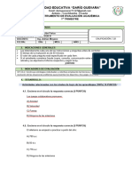 10 EGB B EDUCACION FISICA Evaluacion Trimestral