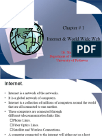 Chapter 1 - Internet & World Wide Web