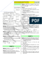 21 BFEM - 2ème Groupe - 5 Sujets Choisis