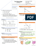 Test Diagnostique