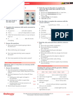 B2 UNIT 1 Flipped Classroom Video Worksheet