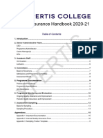 Xpertis Quality Assurance Handbook