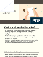 Application Letter