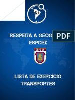 13 Lista de Exercícios Transportes - EsPCEx