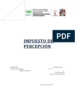 Impuesto de Percepción