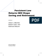 01 Persistent Low Returns Clark Maurer Mitchell