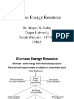 Biomass Energy Resources