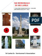 Sri Lanka War Memorials 