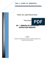 Geotecnia y Diseno de Ingenieria MC 1 Me