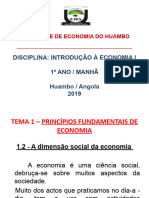 3 Aula - A Dimensão Social Da Economia