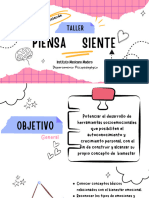 Presentación Taller PIENSA-SIENTE