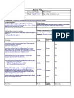 Lesson - Plan Airport 3