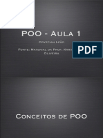 POO - 1 (Conceitos de POO)