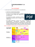 Tema 1. Los Microorganismos y La Microbiología