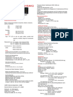 BeneVision N17&N15, N12 Ficha Técnica en Español