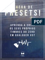 Chega de Presets - Sintese Sonora - Ebook