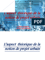 L'aspect Théorique de La Notion de Projet Urbain