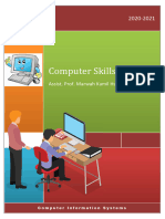 Computer Skills IT110: Assist. Prof. Marwah Kamil Hussein